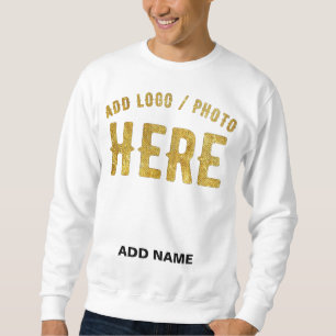 MODERNE, STYLISCH ZOLLBARE WEISSE, ÜBERPRÜFT MARKI SWEATSHIRT