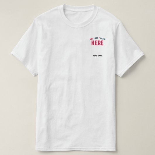 MODERNE, STYLISCH ZOLLBARE WEISSE, ÜBERPRÜFT MARKI T-Shirt (Design vorne)