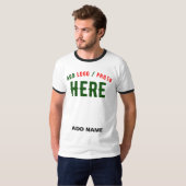 MODERNE, STYLISCH ZOLLBARE WEISSE, ÜBERPRÜFT MARKI T-Shirt (Vorne ganz)