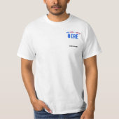MODERNE, STYLISCH ZOLLBARE WEISSE, ÜBERPRÜFT MARKI T-Shirt (Vorderseite)