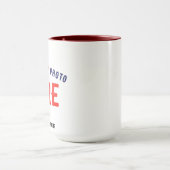 MODERNE, STYLISCH ZOLLBARE WEISSE, ÜBERPRÜFT MARKI TASSE (Zentrum)