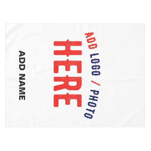 MODERNE, STYLISCH ZOLLBARE WEISSE, ÜBERPRÜFT MARKI TISCHDECKE (Vorderseite (Horizontal))