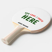 MODERNE, STYLISCH ZOLLBARE WEISSE, ÜBERPRÜFT MARKI TISCHTENNIS SCHLÄGER (Vorderseite)