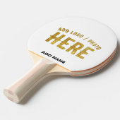 MODERNE, STYLISCH ZOLLBARE WEISSE, ÜBERPRÜFT MARKI TISCHTENNIS SCHLÄGER (Vorderseite)