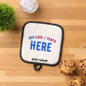 MODERNE, STYLISCH ZOLLBARE WEISSE, ÜBERPRÜFT MARKI TOPFLAPPEN (Oben Unten)