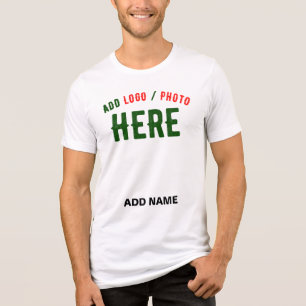 MODERNE, STYLISCH ZOLLBARE WEISSE, ÜBERPRÜFT MARKI Tri-Blend SHIRT