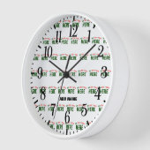 MODERNE, STYLISCH ZOLLBARE WEISSE, ÜBERPRÜFT MARKI UHR (Winkel)