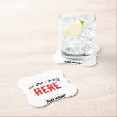 MODERNE, STYLISCH ZOLLBARE WEISSE, ÜBERPRÜFT MARKI UNTERSETZER (Vor Ort)