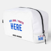 MODERNE, STYLISCH ZOLLBARE WEISSE, ÜBERPRÜFT MARKI WASCHBEUTEL (Rechte Ecke)