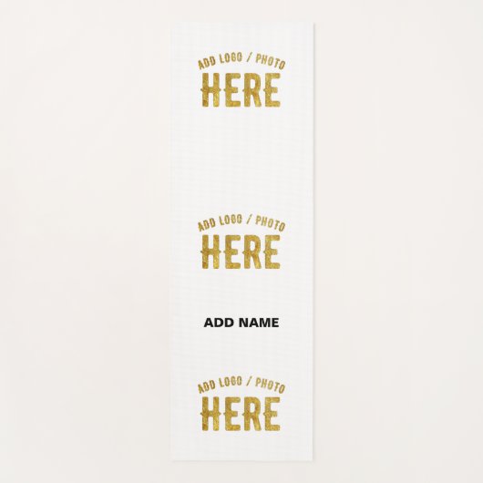 MODERNE, STYLISCH ZOLLBARE WEISSE, ÜBERPRÜFT MARKI YOGAMATTE (Vorderseite)