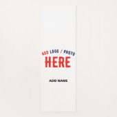 MODERNE, STYLISCH ZOLLBARE WEISSE, ÜBERPRÜFT MARKI YOGAMATTE (Rückseite)