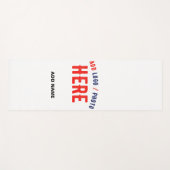 MODERNE, STYLISCH ZOLLBARE WEISSE, ÜBERPRÜFT MARKI YOGAMATTE (Vorderseite (Horizontal))