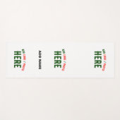 MODERNE, STYLISCH ZOLLBARE WEISSE, ÜBERPRÜFT MARKI YOGAMATTE (Vorderseite (Horizontal))