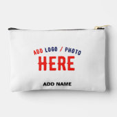 MODERNE, STYLISCH ZOLLBARE WEISSE, ÜBERPRÜFT MARKI ZUBEHÖRTASCHE (Rückseite)