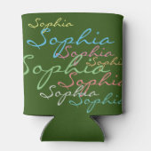 Moderne, stylische, maximalistische Individuelle N Dosenkühler (Rückseite)