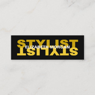 Moderne Stylist-Karte Mini Visitenkarte