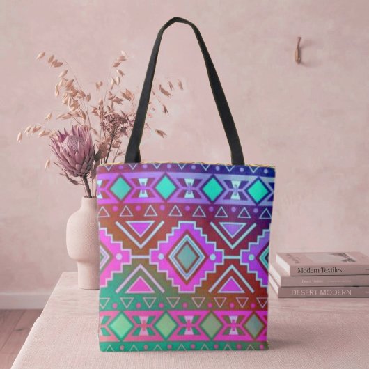 Moderne Südwest-Diamant-Optik Tasche