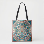 Moderne Südwest-Mandala  Tasche (Vorderseite)