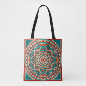 Moderne Südwest-Mandala Tasche (Vorderseite)