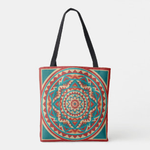 Moderne Südwest-Mandala Tasche