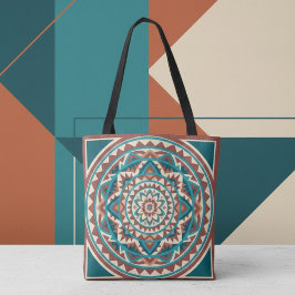 Moderne Südwest-Mandala Tasche