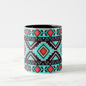 Moderne Südwest-Style Zweifarbige Tasse (Mittel)