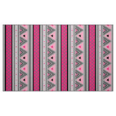 Moderne Südwestgeometrie, Rosa und Grau Stoff (Fat Quarter (45,7 x 55,9 cm))