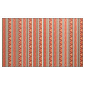 Moderne Südwestgeometrie, Taupe & Orange Stoff (Yard (91,4 cm))