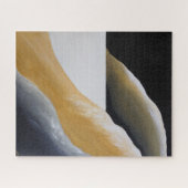 Moderne Südwestwüste Abstrakte Kunst Puzzle (Horizontal)