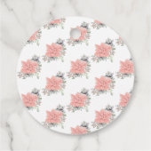 Moderne Sukkulenten beobachten, wie ich grüne Kora Geschenkanhänger (Rückseite)