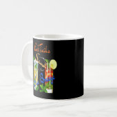 Moderne Summer Beach Cocktails Kaffeetasse (Vorderseite Links)