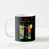 Moderne Summer Beach Cocktails Kaffeetasse (Links)