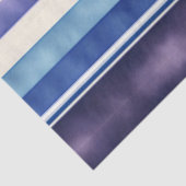 Moderne Summer Navy Blue Boat Stripes Collection Seidenpapier (Ausschnitt)