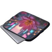 Moderne Sunrise Bloom 10' Laptopschutzhülle (Vorne Knopf)