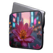 Moderne Sunrise Bloom 15' Laptopschutzhülle (Vorderseite Links)