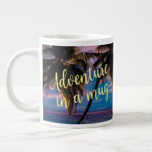 Moderne Sunset Beach Custom Adventure Kaffee Tasse