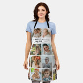Moderne Super-Mama 10-Foto-Collage Schürze (Getragen)