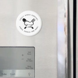 Moderne Süßbäckerei Unternehmen Magnet