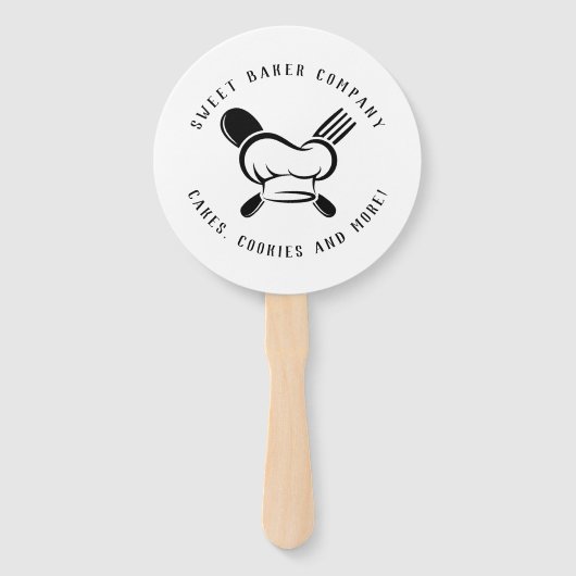 Moderne süße Bäckerei Fächer (Vorderseite)