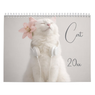 Moderne süße lustige Haustier-Katzenfotos  Kalender