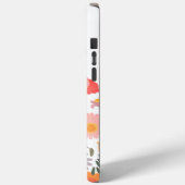 Moderne süße rosa Frühlingsblumen Case-Mate iPhone Hülle (Rückseite / Links)