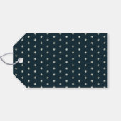 Moderne Süße Tier Friends and Sleigh Weihnachten Geschenkanhänger (Rückseite Horizontal)