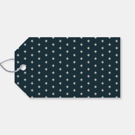 Moderne Süße Tier Friends and Sleigh Weihnachten Geschenkanhänger (Rückseite Horizontal)