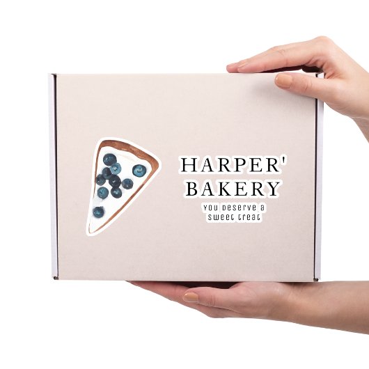 Moderne Süßigkeiten Bäckerei Beruflich Business Aufkleber