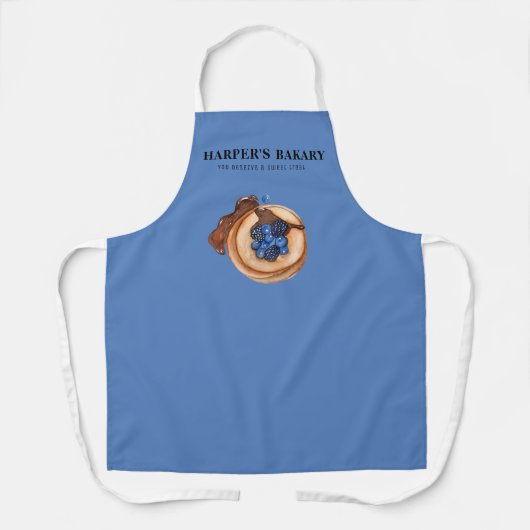 Moderne Süßigkeiten Pancake Bäckerei Beruflich Bus Schürze (Vorderseite)