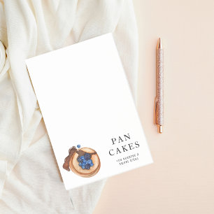 Moderne Süßigkeiten Pancake Bäckerei Beruflich  Post-it Klebezettel