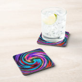 Moderne Swirl Abstrakt Art #20 Untersetzer (Rechte Seite)