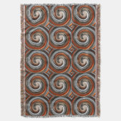 Moderne Swirl Abstrakt Art #24 Decke (Vorderseite Vertikal)