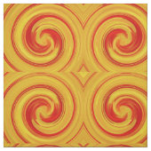 Moderne Swirl Abstrakt Art #3 Stoff (Muster)