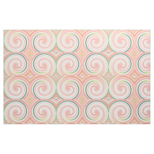 Moderne Swirl Abstrakt Art #45 Stoff (Fat Quarter (45,7 x 55,9 cm))